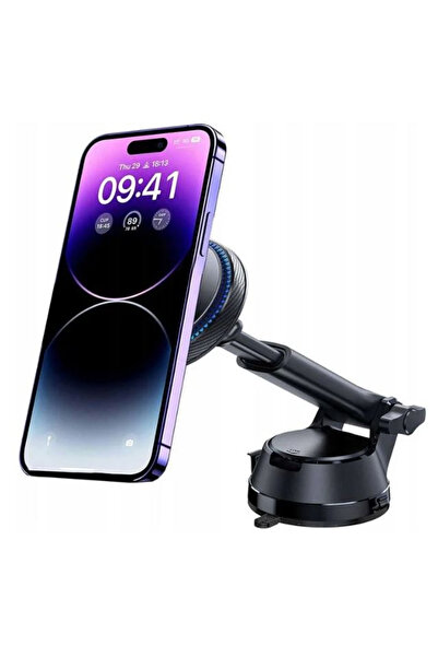 OEMS Suport auto, Suport bord, Compatibil cu MagSafe, Încărcare wireless 15W,...