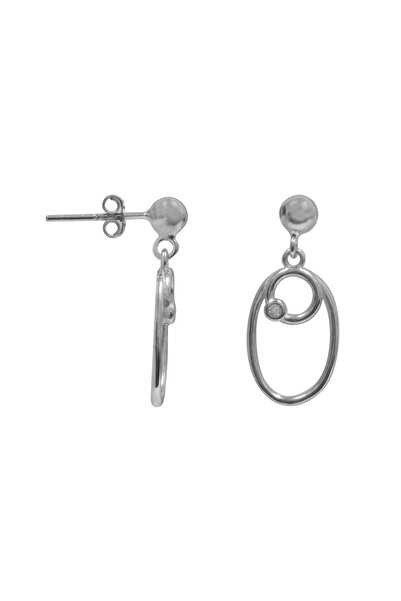 OEM Cercei din argint Argint 925 argint certificat Cerc, ideal pentru uz ziln...