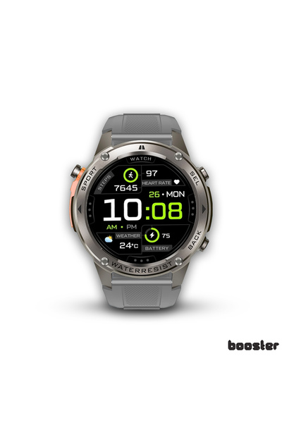 BOOSTER REVIEW Booster Military M1 Smartwatch – Rugged Watch, GPS, Heart Rate...