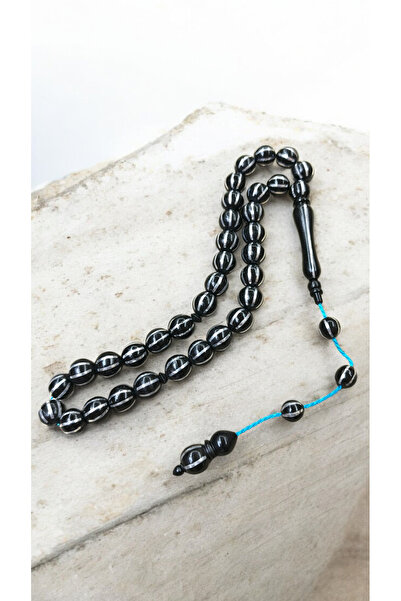 İnan Tesbih Kuka Watermelon Slice Embroidered Sphere Cut Prayer Beads