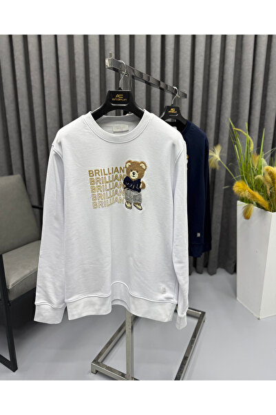 Avni Ceylan سويت شيرت فاخر مطرز بـ 3 خيوط من بريليانت بير