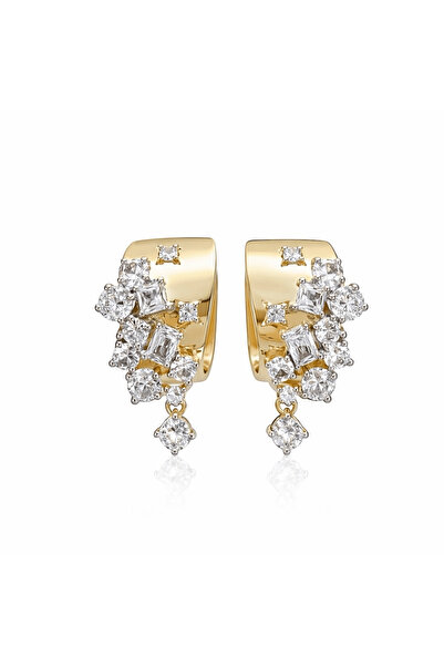 neslyaccessories Crystal cascade earrings