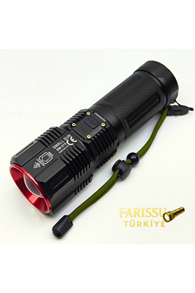 farissu Small Sun SM-313 Profesyonel Şarjlı El Feneri - 5000 Lümen - Powerban...