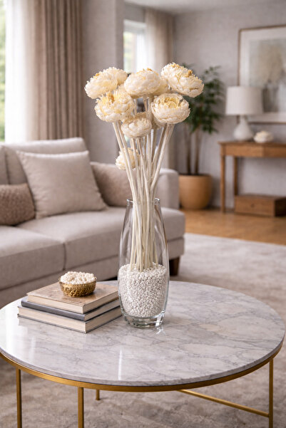 ÇINARASYADAHOME Beyaz Şoklanmış Yabani Enginar 50-60 cm 10-12 Kafa, Uzun Ömür...