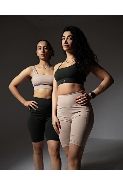 Northfulls Women's High-Waisted Training Shorts, Above the Knee, Seamless Com...