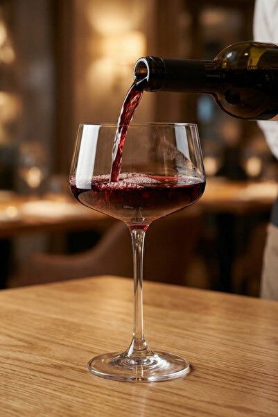 Onis Kırmızı Şarap Bardağı-Şampanya Bardağı-Şarap Kadehi-Gin Tonic-590 Cc