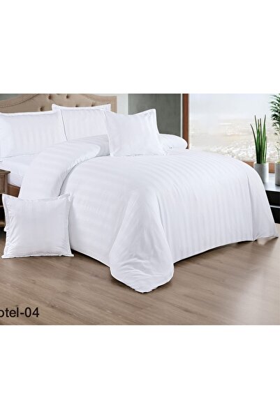 alzawia طقم لحاف مفرش سرير نفر صافي ومريح وناعم 4 قطع مزدوج منقوش