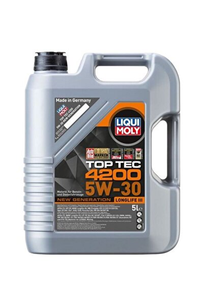 Liqui Moly TOP TEC 4200 5W30 Motor Oil, 5L