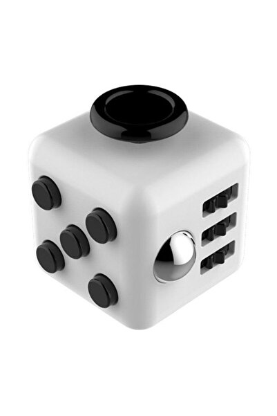 Crocodileskids Αντιστρές Παιχνίδι Φίτζετ Κιούμπ Μαύρο/Λευκό