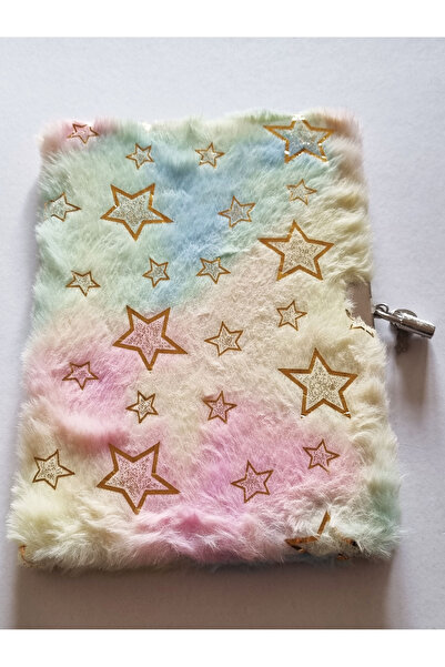 Modellino Lockable Memory Book 3D Figured Plush Daily Memory Notepad 80Y A5 L...