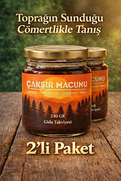 Anzel Çakşır Macunu, Panax, Çakşır Otu Bal Bitkisel Karışım Güç Kuvvet Macun ...