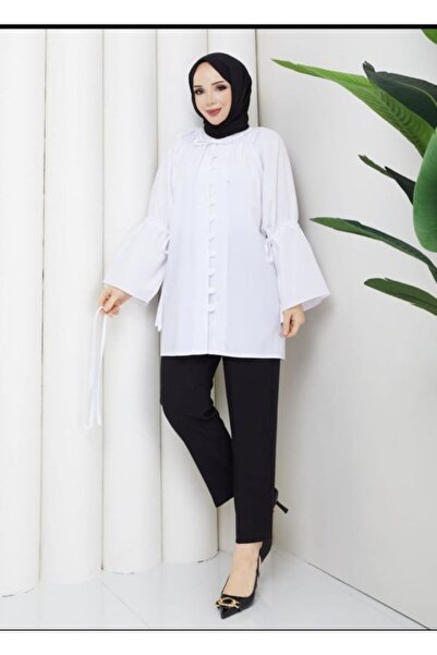 SHİROSA Tunic with Lace Details