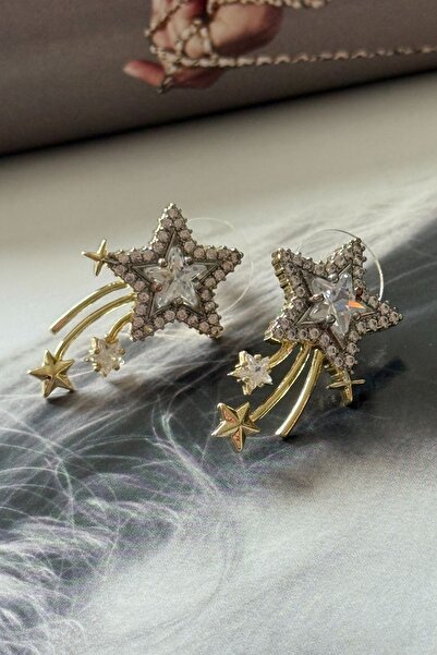 Trendy Butik Vip Star Earrings