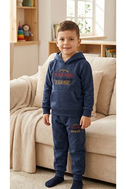 bebeksy Boy's Hooded Tracksuit Set (Ages 5-8)