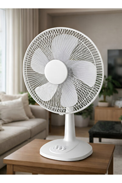 Cady One 16-inch table fan, 3 speeds, 90-degree horizontal oscillation, durab...
