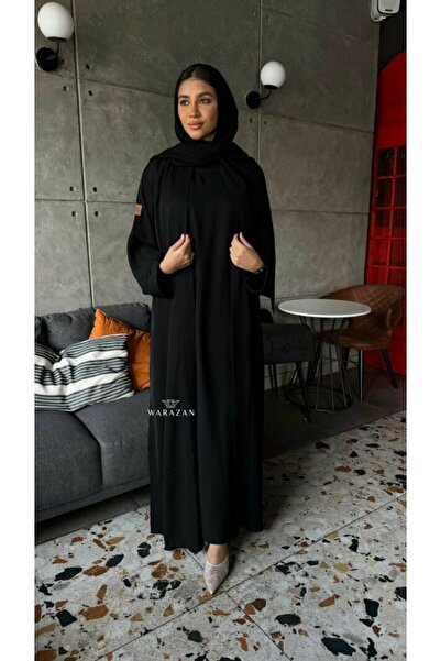 Warazan A formal, modest abaya suitable for Eid and work, with a side slit an...
