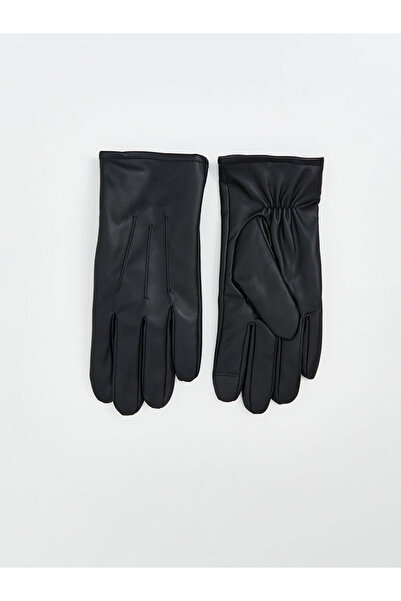 LC Waikiki Leather-Look Men's Gloves from Uzg Store for Style Enthusiasts