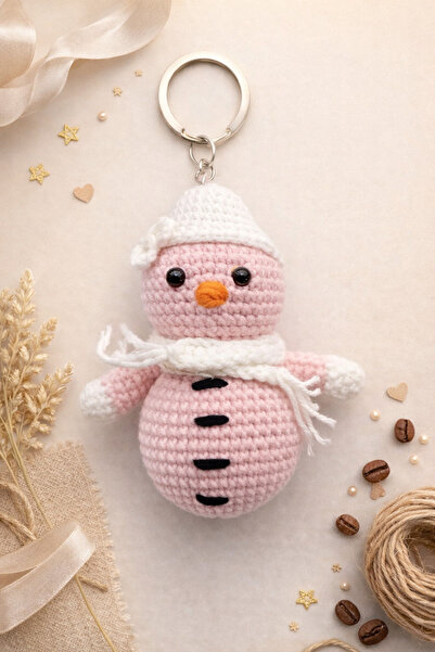 HobiShop Gift Amigurumi Keychain and Bag Charm Handmade