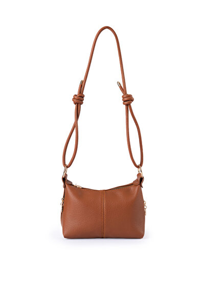GLONDY Maisa Faux Leather Knot Detailed Adjustable Strap Crossbody Women's Sh...