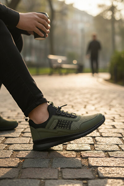 enoch Orthopedic Elastic Panel Design Sporty Shoes