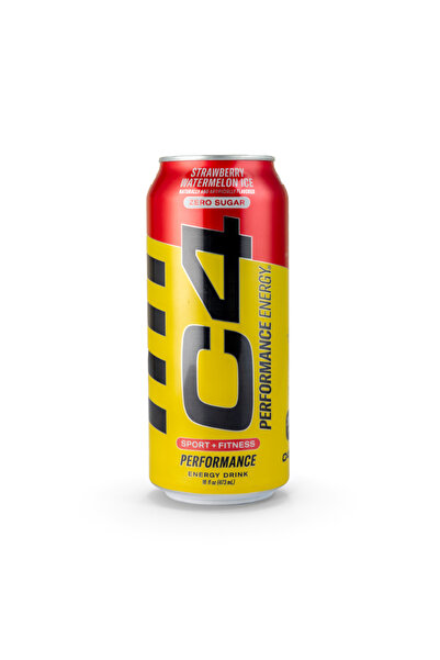 C4 مشروب طاقة جاهز للشرب 16 أونصة - بنكهة الفراولة والبطيخ | طاقة نظيفة وقوية...