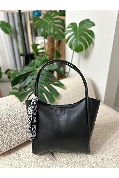 STİL SİDELYA Scarf Zippered Hand and Shoulder Bag