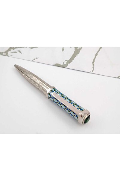 Maxwell Pens in various shapes and brands, hexagonal design, Tiffany blue bal...