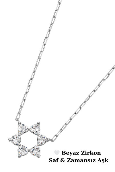 bymissmücevherat ‘Aşkın Fısıltısı’ Ataç Zincir Gerdanlık Kolye Yeşil Zirkon K...