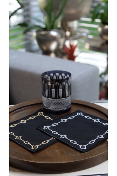 Leoinart Clef Cocktail Coffee Presentation Napkin