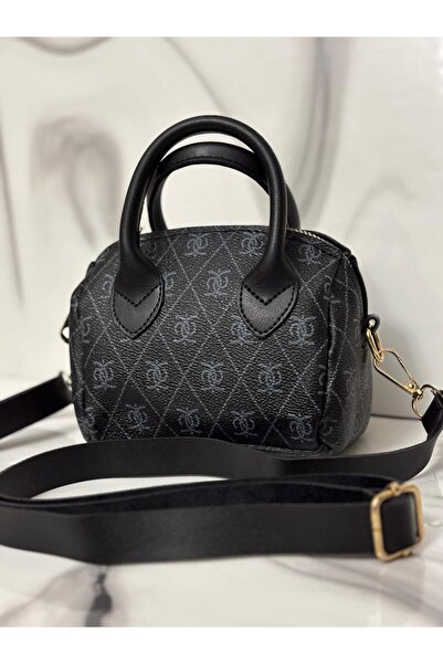 MST Kadın Monogram Mini Omuz El Çantası