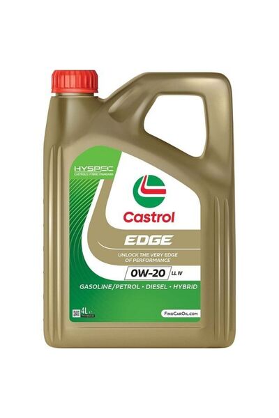 CASTROL Моторно масло Edge 0W20 LL IV, 4 л
