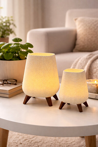 Miralux Pilli Led Mumlu Modern Dekoratif Mini Masaüstü Lambası | Sunumluk ve ...