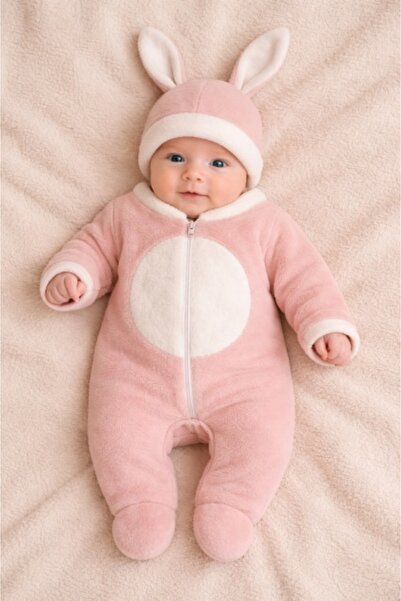 HANNA Φόρμες Welsoft Bymurat με καπέλο με αυτιά