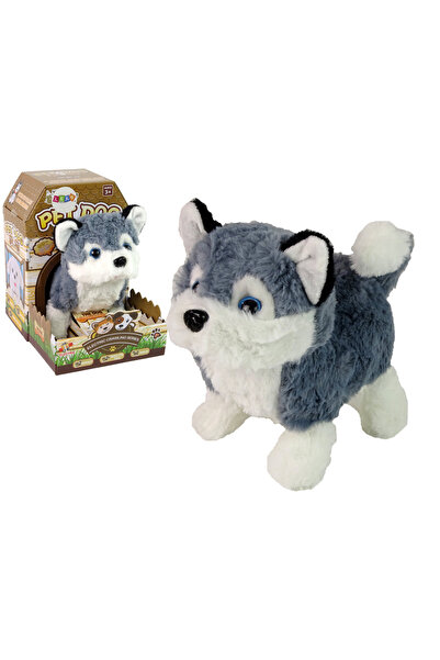 LEAN Catelus Interactiv Husky care merge si da din coada 20 cm