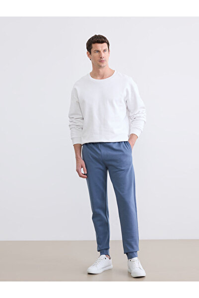 LC Waikiki بنطلون رياضي للرجال من إنديجو ستاندرد مايلد