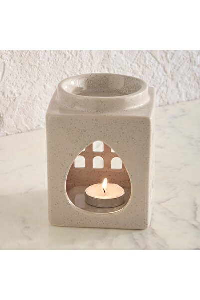 Generic موقد زيت سيراميكي من زيست أبياه - 8.7 × 8.7 × 11.5 سم