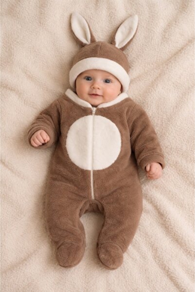 Superbaby Welsoft Bymurat φόρμα με αυτιά κουνελιού