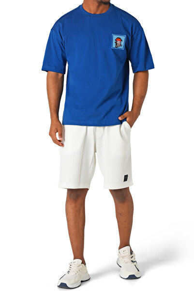 SilverStone تيشرت رجالي برسمة تطريز