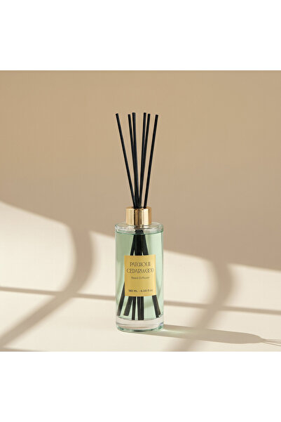 Generic فواحة أعواد عطرية برائحة الباتشولي وخشب الأرز من إيفود - 180 مل