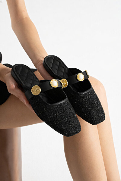 STOCON Жіночі закриті вишукані капці Подарункові Повсякденні весільні капці S...