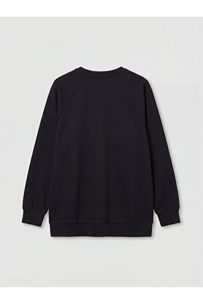 LC Waikiki НОВИЙ СЕЗОН ВІД GÜLİS GİYİM: Чорний жіночий светр з круглим вирізо...