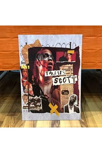 golden pineapple Travis Scott Art Board