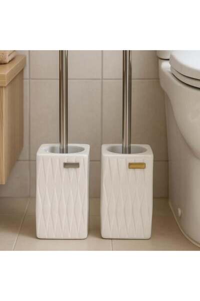 Generic Square Ceramic Bath Brush with Metal Base