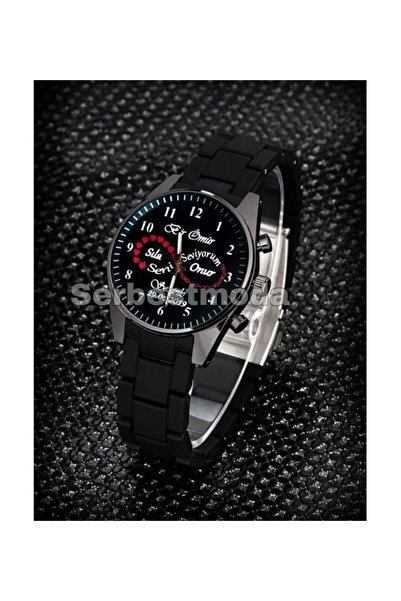 serbestmoda Women's Watch Gift for Lover Infinity Themed Wristwatch Birthday ...