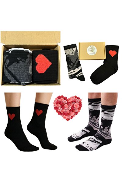 MODA 14 Şubat’a özel sevgili çorapları