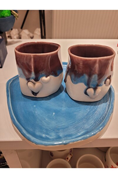 Veritas Ceramics Valentine's Day Coffee Set