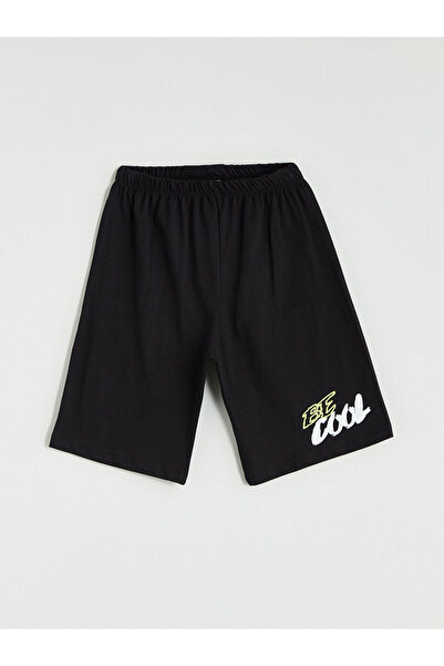 LC Waikiki Pantaloni scurți de pijama pentru băieți Özmarka, sezon nou, cu ta...