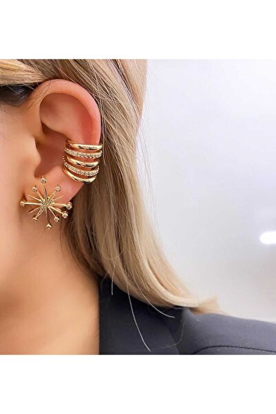 Bubbleatelier Gold Merrys Earcuff