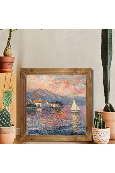 Tuba Decor Square Painting with Wooden Frame