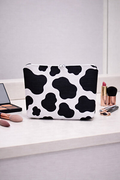 Paris Home Макіяжна сумка з візерунком у вигляді крапок – косметичний органай...